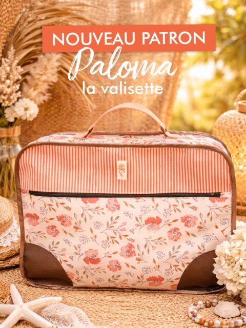 ✨ Nouveau patron de couture ✨
Je vous présente Paloma, la valisette 😁
À la fois pratique et élégante, elle vous accompagne aussi bien le temps d’un week-end que comme bel objet déco dans votre intérieur.
Côté rangement, on y trouve :
🌺 une grande poche zippée sur le devant
🌺 une poche zippée au dos, ainsi qu’à l’intérieur
🌺 une poche plaquée et une poche à soufflet à l’intérieur
En option : de jolis coins décoratifs sur le devant et des patins de sac pour protéger le dessous ✨
Accessible aux débutants motivés, ce patron est classé « expert » en raison de la pose du biais.
ℹ️ Disponible au format PDF, avec une vidéo tuto pour vous accompagner pas à pas 🥰
#coutureaddict #patroncouture #patronvalisette #sewingpattern #tutocouture
Tissu fleuri offert par @madeintissus ❤️