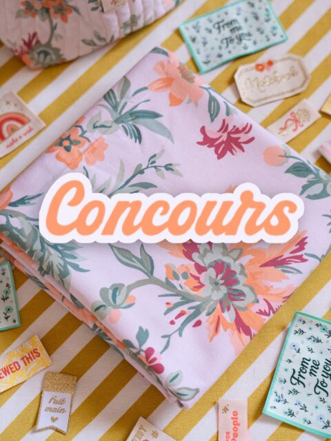 ✨Concours ✨

Parce que ce tissu vous a beaucoup plu, je vous propose de tenter de gagner un coupon de ce tissu ainsi qu’un lot d’étiquettes de votre choix 😻

Pour participer :
➡️ vous abonner à mon compte @casa.la.foret
➡️ me dire en commentaire quel lot d’étiquettes vous aimeriez gagner
➡️ repartager la photo du lot de votre choix en story

Bonne chance à toutes et à tous 🍀🥰

———

À gagner :
• 1 coupon de toile coton fleuri de 100 x 155 cm
• 1 lot d’étiquettes au choix (lot 1, 2 ou 3)

Fin du concours : dimanche 28 juin à minuit.
Tirage au sort : lundi 29 juin, avec 1 gagnant.e.

#coutureaddict #concourscouture #tissucouture #etiquettesacoudre #tissusaddict