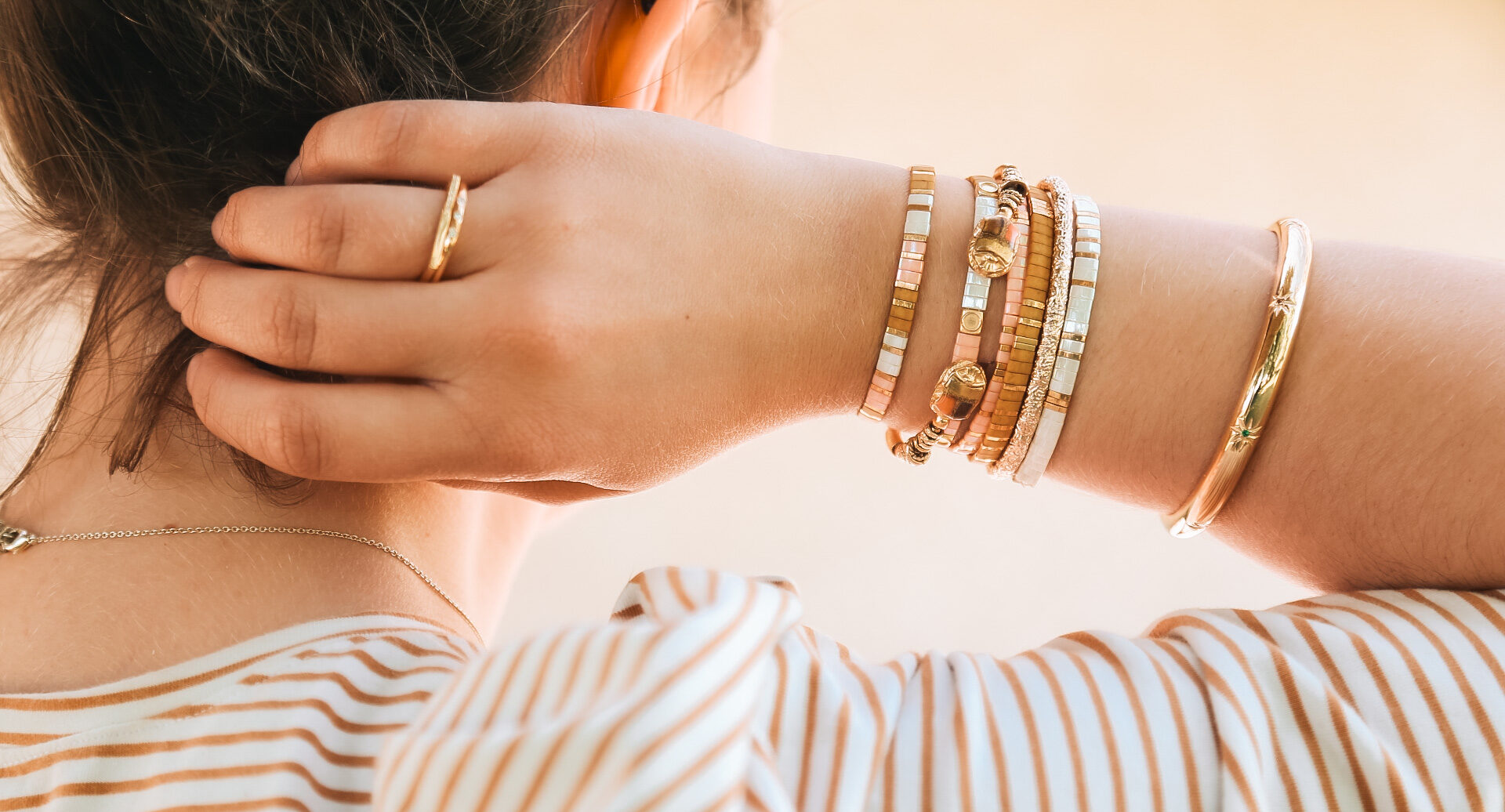 Des bracelets en perles Miyuki Tila