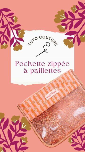 Bon… je récidive. 😅
Troisième projet avec du vinyle et des paillettes, et j’aime toujours autant le résultat. Cette fois, j’en ai fait une pochette zippée pour y glisser mon maillot de bain. 

➡️ plus d’infos dans mon article de blog ainsi que les liens des fournitures.
🚨 ce tissu est dispo en précommande jusqu’à demain uniquement !!!

#astucecouture #tutocouture #coutureaddict #tutopochette #diycouture