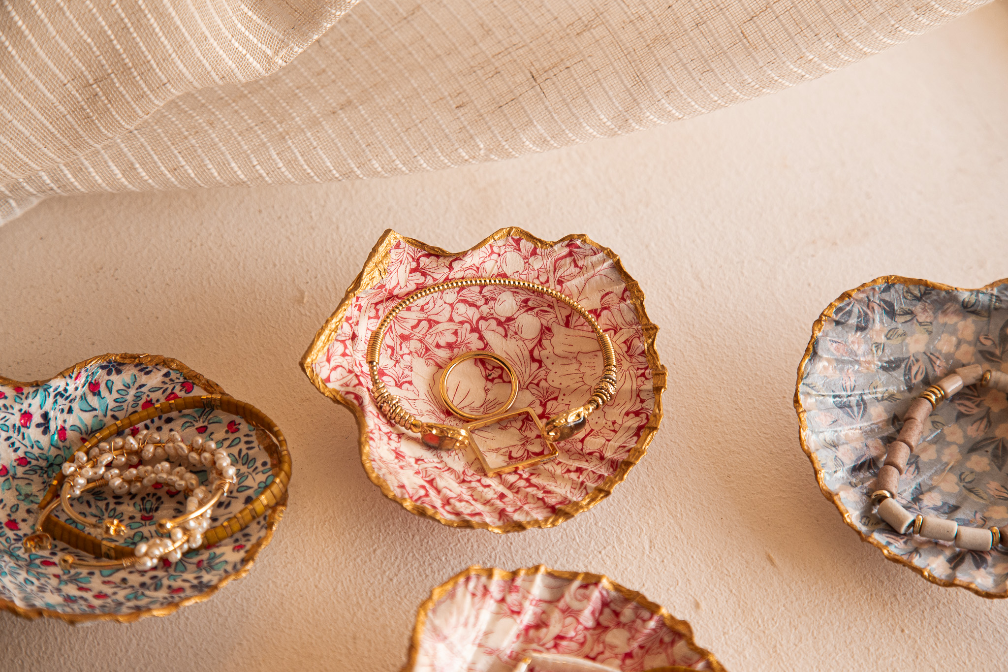 Des coquillages à décorer